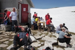 Rifugio con neve